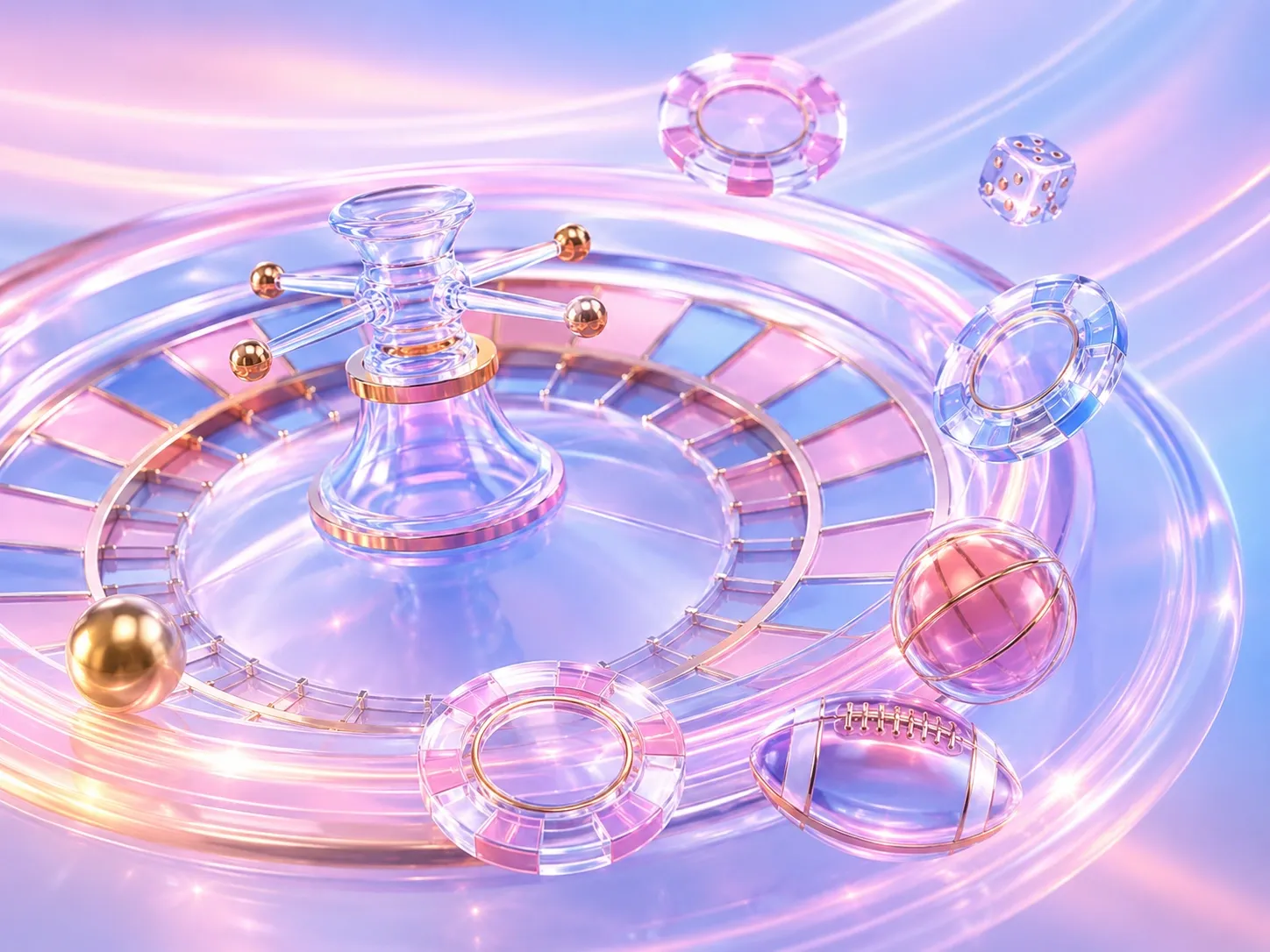 Futuristic Casino And Sports Concept